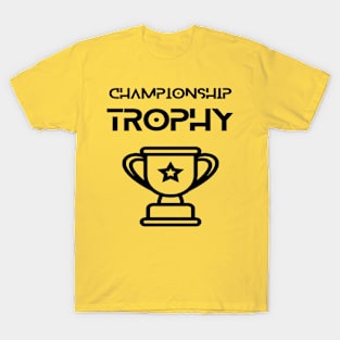 Sports - championship trophy T-Shirt